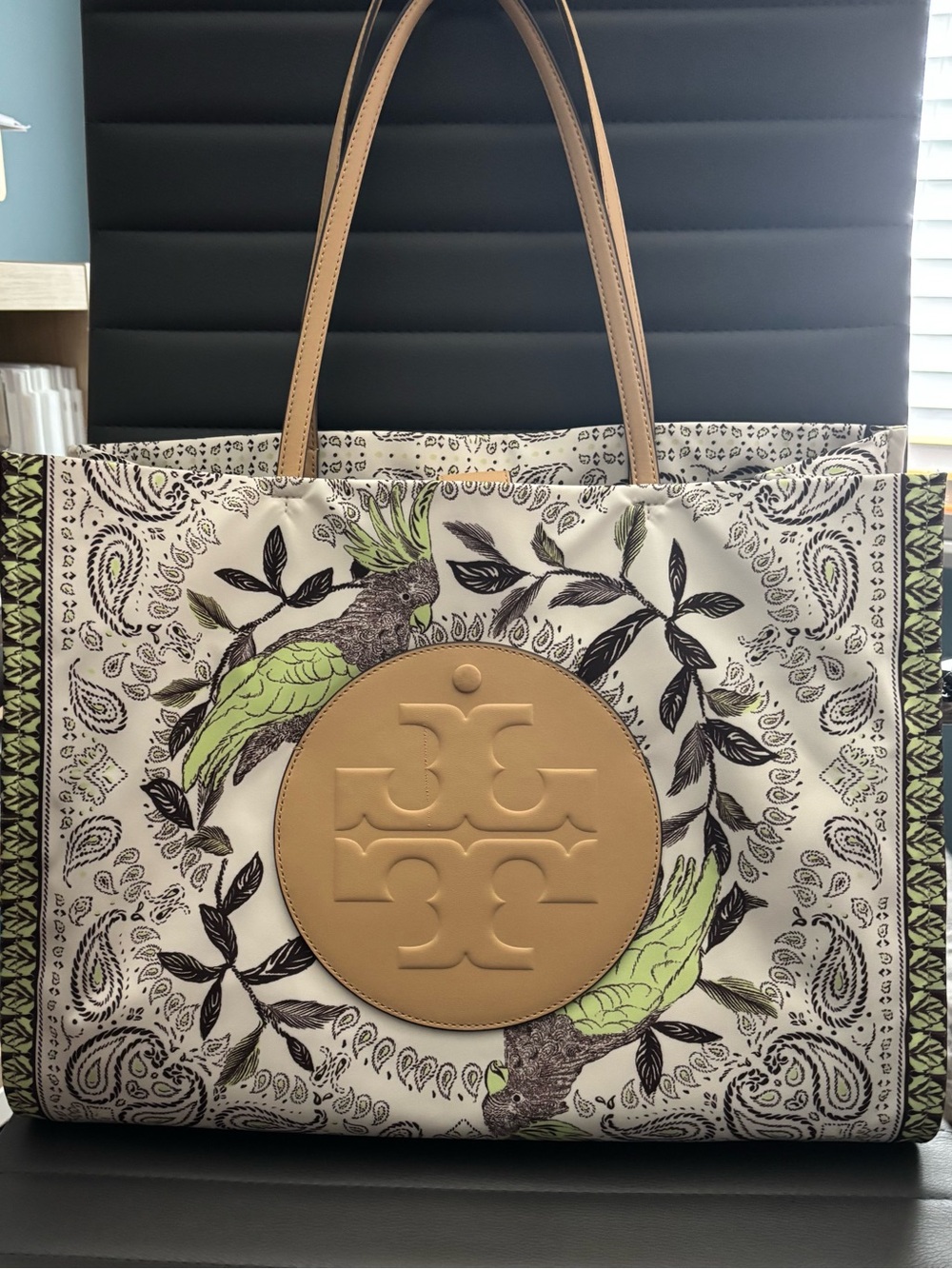 Tory Burch Ella Printed Tote             Spring/Summer 2026